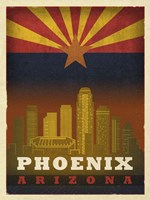 Phoenix Flag Fine Art Print