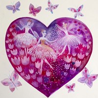 Heart Ballet Fine Art Print