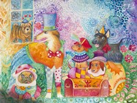 Circus Dogs Fine Art Print