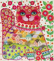 Happy Cat Fine Art Print