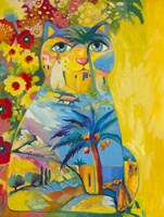 Orient Cat 2 Fine Art Print