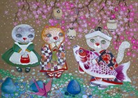 Fleurs de Cerisier Fine Art Print