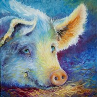 Baby Blues Piggy Fine Art Print