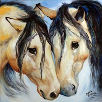 Buckskin Friends Fine Art Print
