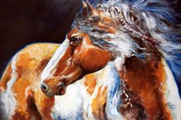 Mohican Indian War Horse Fine Art Print