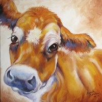 My Jersey Cow Commission Fine Art Print