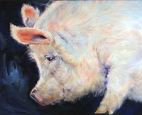 My Pink Pig Fine Art Print