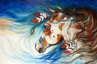 The Drifter Indian War Horse Fine Art Print