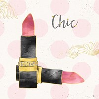 Fashion Blooms III Black Fine Art Print