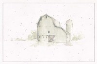 Farm Friends XIV Barn Neutral Fine Art Print