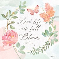 Watercolorful V Framed Print