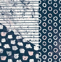 Mark Making Tile IV with Blush Fine Art Print