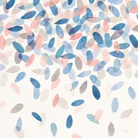 Spring Cascade II Blue Crop Fine Art Print