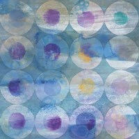 Touching Circles III Framed Print