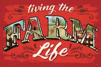 Farm Life V Fine Art Print