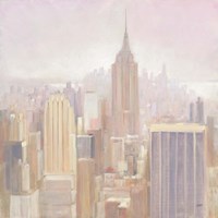 Manhattan in the Mist Fine Art Print