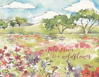 Simply Petals VIII Warm Crop Fine Art Print