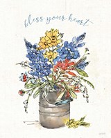 Texas Bluebonnet I Fine Art Print