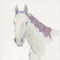 Horace Neutral Dark Mane Fine Art Print