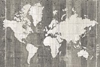 Old World Map Neutral Fine Art Print