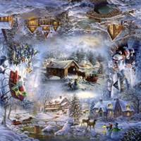 Nicky's Christmas Fine Art Print