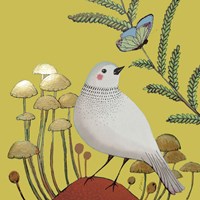 Le Petit Sentier Jaune Bebe Fine Art Print