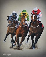 Win, Place or Show Fine Art Print