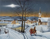 Winter in the Country Fine Art Print