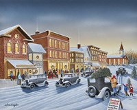 Old Fashion Christmas Fine Art Print