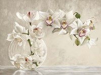 Orchid Vase Fine Art Print