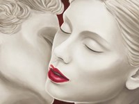 Eternal Lovers (detail) Fine Art Print