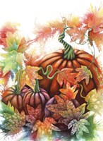 Autumn Pumpkins Fine Art Print