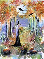 Autumn Witch Fine Art Print