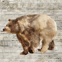 Crossing Bear II Fine Art Print