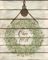 Our Nest Wreath Fine Art Print