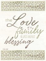 The Love of a Family Fine Art Print
