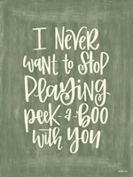 Peek-a-Boo Fine Art Print