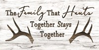 Hunting Family Fine Art Print