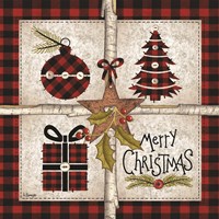 Four Square Merry Christmas Fine Art Print