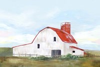 Red Barn II Fine Art Print