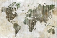 World Map I Fine Art Print