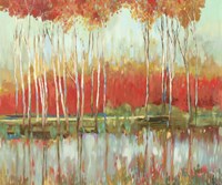 Red Horizon Fine Art Print