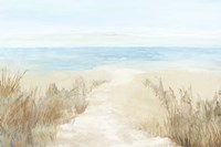 Sunny Beach I Framed Print