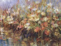 Floral Reeds Fine Art Print