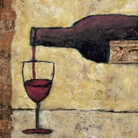 Red Wine Pour Fine Art Print