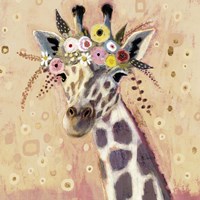 Klimt Giraffe I Fine Art Print