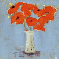 Orange Poppy Impression I Fine Art Print