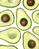 Avocado Arrangement II Fine Art Print