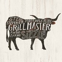 Farmhouse BBQ I Fine Art Print