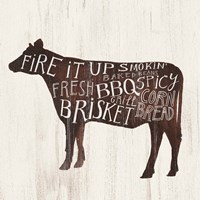 Farmhouse BBQ II Fine Art Print
